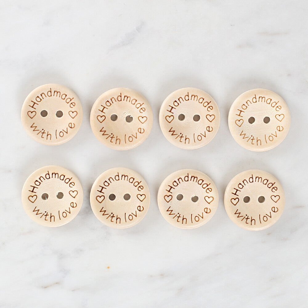 Loren Crafts Handmade 8'li Düğme - 1617